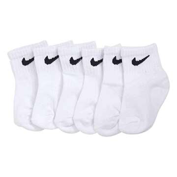 Nike Newborn Baby Socks, 6 Pairs for 6-12 Months