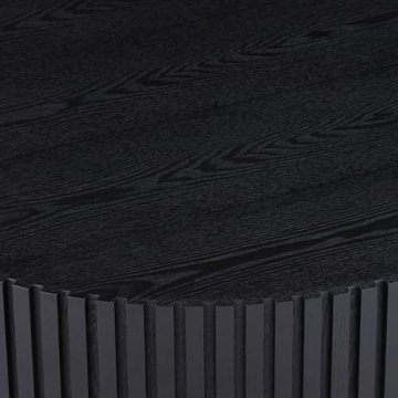 Buy JUSTONE 31.49" Black Round Coffee Table Online