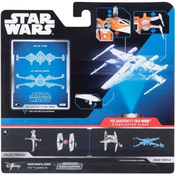 Star Wars Micro Galaxy T-70 X-Wing Starfighter Vehicle