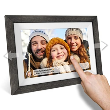 Frameo 10.1" Digital Picture Frame - Easy Setup & Share Memories