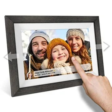 Frameo 10.1" Digital Picture Frame - Easy Setup & Share Memories