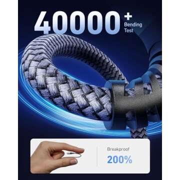 ohbox USB C to Lightning Cable 6FT 2Pack MFi Certified USBC iPhone Charger Cord Heavy Duty Type C iPhone Cable Compatible with iPhone 14 13 12 11 Pro Max Mini 8 Plus SE iPad and More