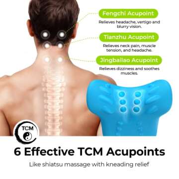 AUVON Neck Stretcher for Pain Relief and Alignment