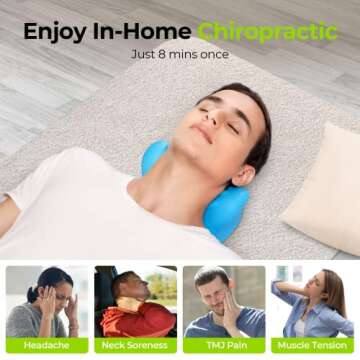AUVON Neck Stretcher for Pain Relief and Alignment
