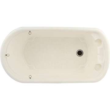 PawBest Dog Grooming Plastic Free Standing Bathtub for Small & Medium Sized Pets, for Indoor & Outdoor