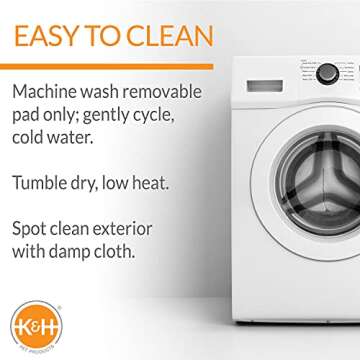 K&H Sturdy Cat Window Perch for Bird Watching & Comfort