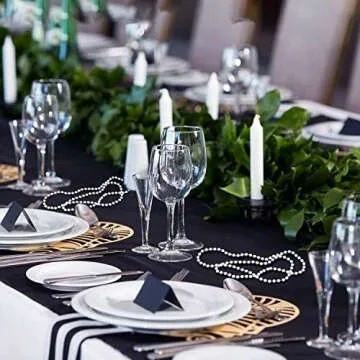 Hicarer 24 Pcs Fake Pearl Necklaces 31.5 inch Bulk 6MM White Faux Bead Necklace for Wedding Bridal Birthday Mardi Gras party Decorations