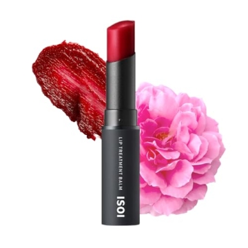 ISOI Bulgarian Rose Lip Treatment Balm – Hydrating Lip Care with Glossy Finish