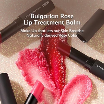 ISOI Bulgarian Rose Lip Treatment Balm for Hydration and Color