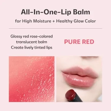 ISOI Bulgarian Rose Lip Treatment Balm for Hydration and Color