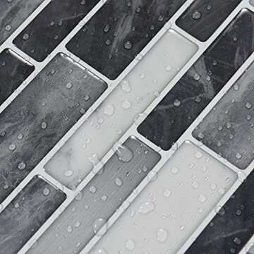 Art3d Self-Adhesive Tile Backsplash for Kitchen Upgrade