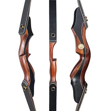 TOPARCHERY 60" Recurve Bow Set for Hunters
