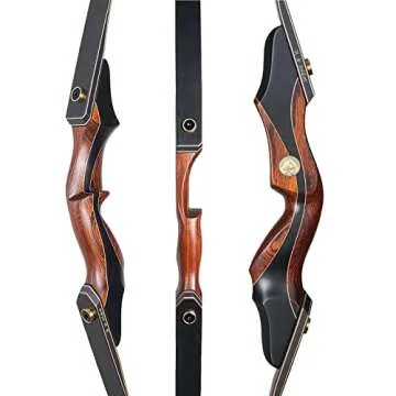 TOPARCHERY 60" Recurve Bow Set for Hunters