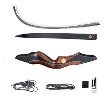 TOPARCHERY 60" Recurve Bow Set for Hunters