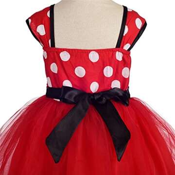 Dressy Daisy Little Girl Polka Dots Fancy Dress Costume