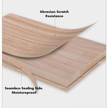 WUDENHOM White Floating Shelves Wall Mounted 3 Sets, Modern Wood Storage Shelves Matte Finish Hanging Shelves Cosmetics Candles Display Shelf | Bathroom, Bedroom, Office, Dorm Décor