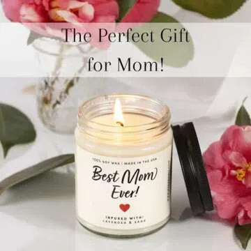 Charming Mom Candle with Bracelet - Ideal Gift for Mom