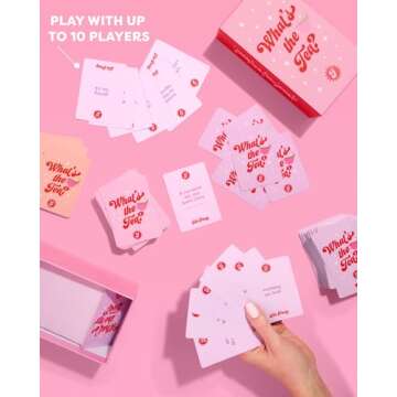 xo, Fetti What's The Tea? Playing Card Game | Bachelorette Party Activity, Cute Birthday Event, Adul...