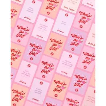 xo, Fetti What's The Tea? Playing Card Game | Bachelorette Party Activity, Cute Birthday Event, Adult Girl's Night Spill The Tea Fun, Group Bach Decor, Funny Party Supplies