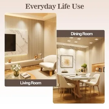 Vellorise 4 Pack Acoustic Wood Panels for Stylish Noise Reduction