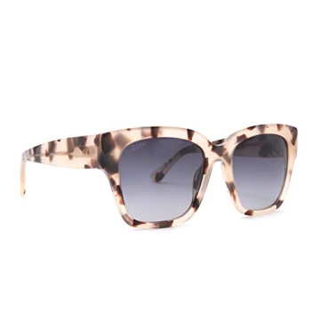 DIFF Bella II Oversized Square Sunglasses with UV400 Protection