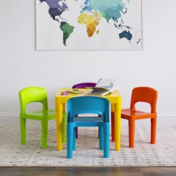 Humble Crew Kids Plastic Table and Chairs Set