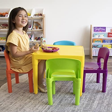 Humble Crew Kids Plastic Table and Chairs Set