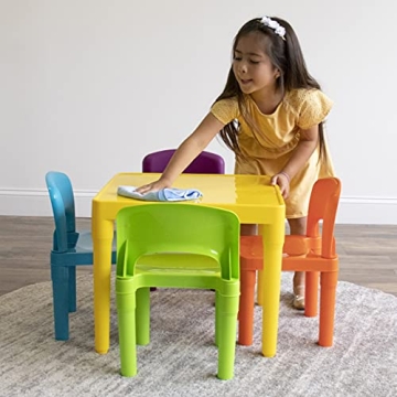 Humble Crew Kids Plastic Table and Chairs Set