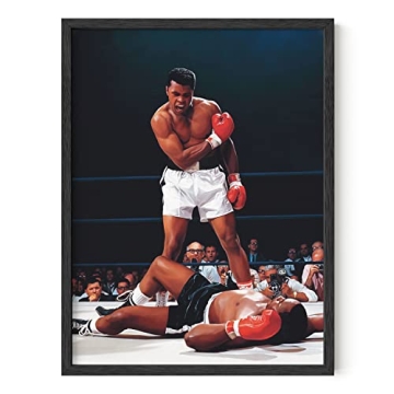 HAUS AND HUES Muhammad Ali Wall Art - Motivational Gym Decor