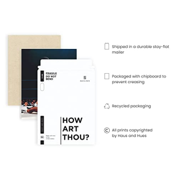 HAUS AND HUES Muhammad Ali Motivational Wall Art - Gym Decor