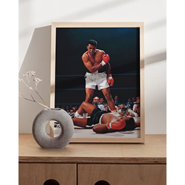 HAUS AND HUES Muhammad Ali Motivational Wall Art - Gym Decor