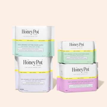 Organic Cotton Non-Herbal Panty Liners for Women - 30 ct