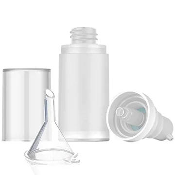 MILD EAST Airless Pump Bottles - Travel Friendly Containers