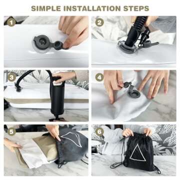 JUANWAN Toddler Airplane Bed Toddler Travel Bed - Airplane Bed Airplane Seat Extender Toddler Bed Belt Toddler Travel Bed for Train Airplane Car-004-beige