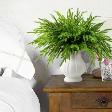 19" Norfolk Pine Branches - Perfect for Holiday Decor