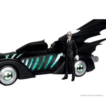 McFarlane Toys Batmobile - 7-Inch Collector's Model with Action Features