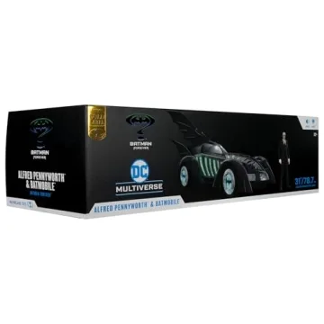 McFarlane Toys Batmobile - 7-Inch Collector's Model with Action Features