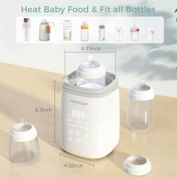 Momcozy Bottle Warmer - Fast & Convenient for Parents