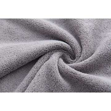 Spotted Play 12 Pack Baby Washcloths - Extra Absorbent and Soft Wash Clothes for Newborns, Infants and Toddlers - Suitable for Baby Skin and New Born - Microfiber Coral Fleece 12x12 Inches