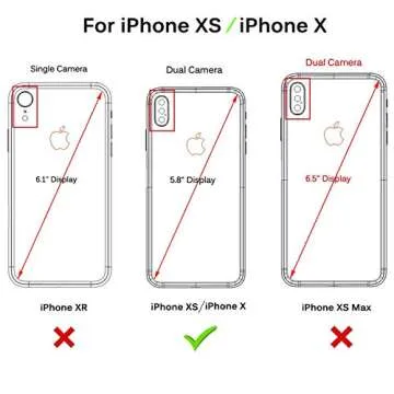 Stylish BAISRKE Rose Gold Marble iPhone X XS Case