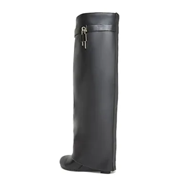 Stylish Arqa Women's Fold Over Knee High Boots for All Occasions