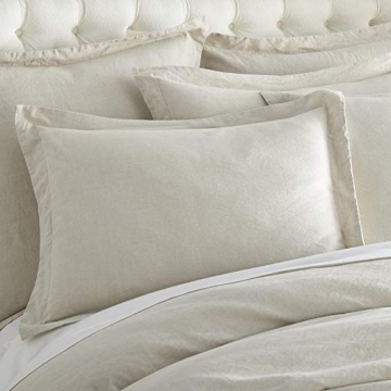 Levtex Home Washed Linen Duvet Cover for Cozy Bedrooms