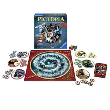 Harry Potter Pictopia Edition Trivia Board Game for All Ages