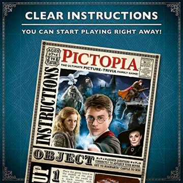 Harry Potter Pictopia Trivia Board Game for All Ages