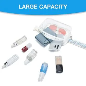 Telena Clear Fanny Pack for Concerts and Events