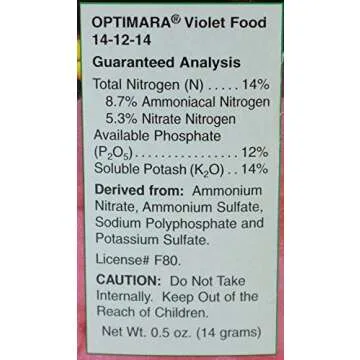 Optimara Violet Food- Nourish Your African Violets Effortlessly
