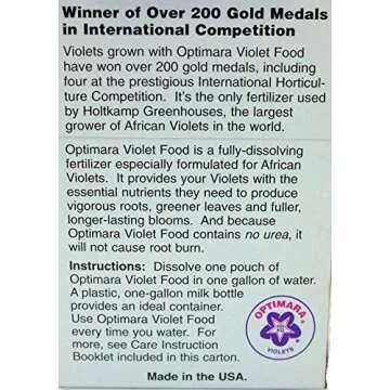 Optimara Violet Food- Nourish Your African Violets Effortlessly