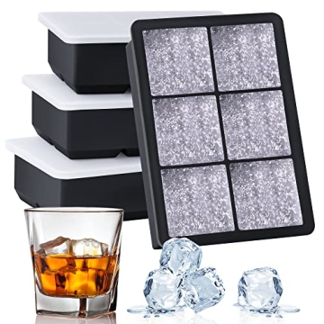 Kootek Ice Cube Trays for Whiskey and Cocktails