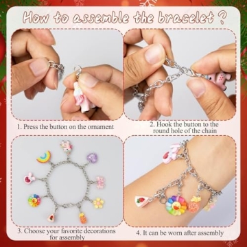 2025 Christmas Advent Calendar for Girls with Charms