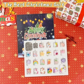 2025 Christmas Advent Calendar for Girls with Charms